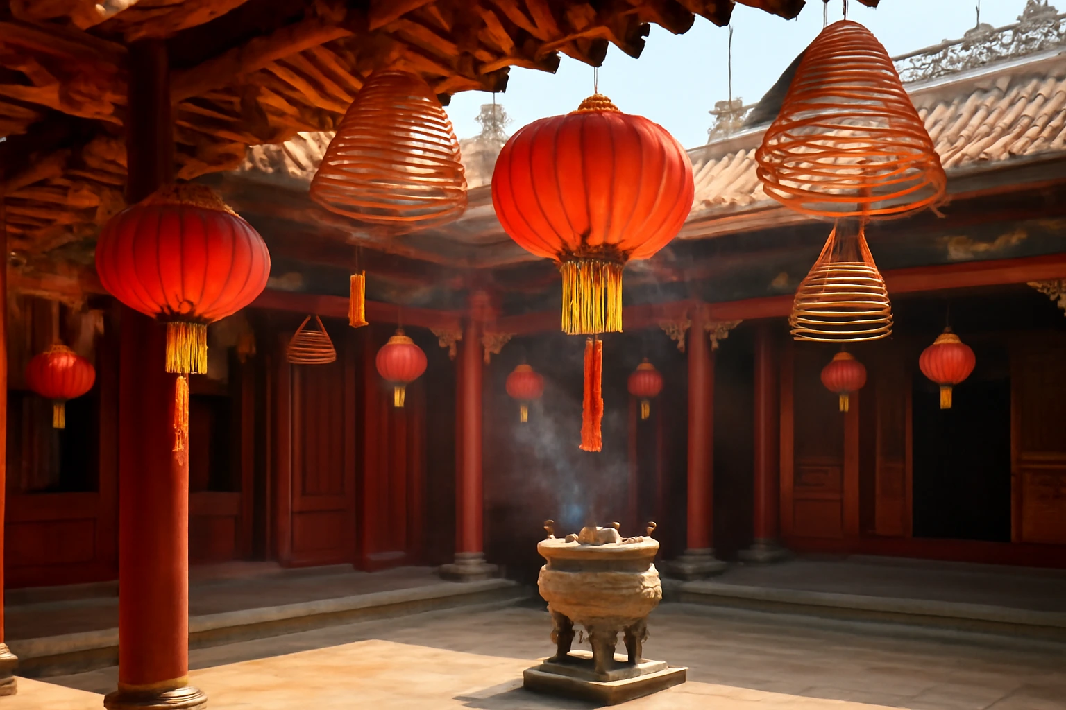 Phong tục người Hoa ở Việt Nam: hội quán, miếu Bà Thiên Hậu, thờ Quan Công và đêm Nguyên Tiêu ở Chợ Lớn